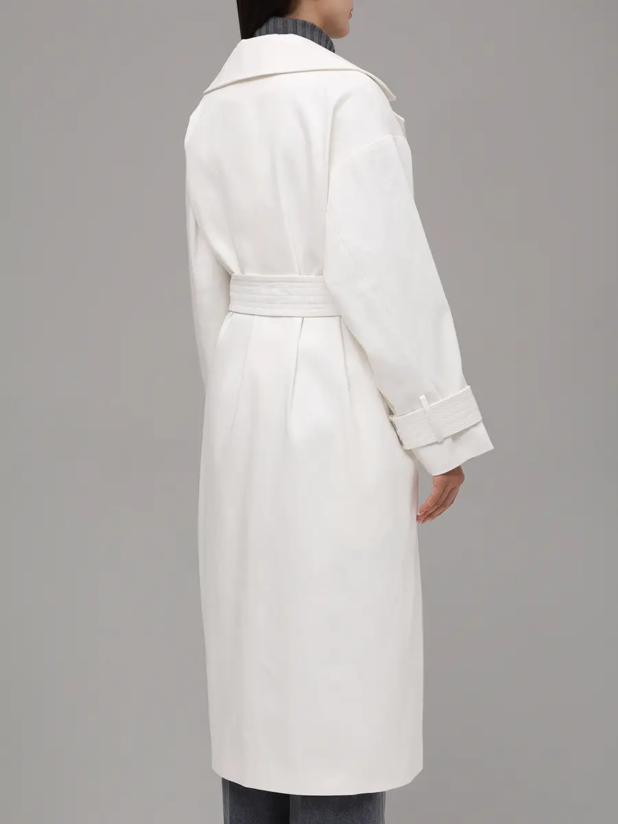 Плащ джинсовый