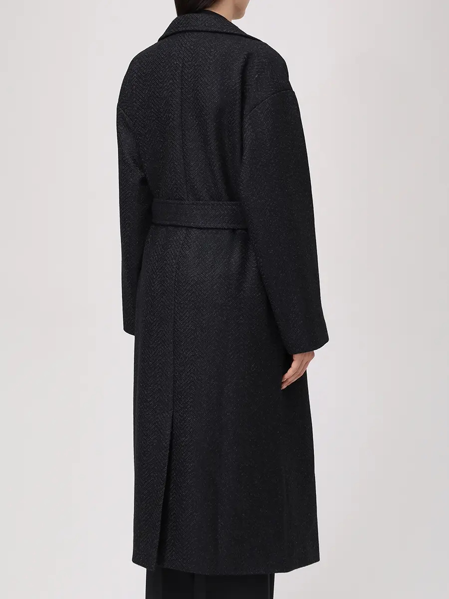 Пальто шерстяное