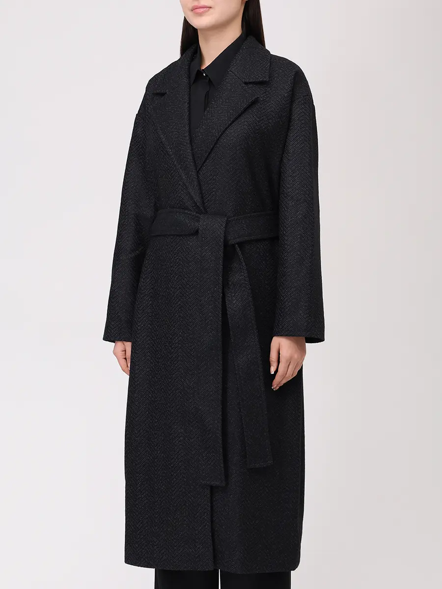 Пальто шерстяное