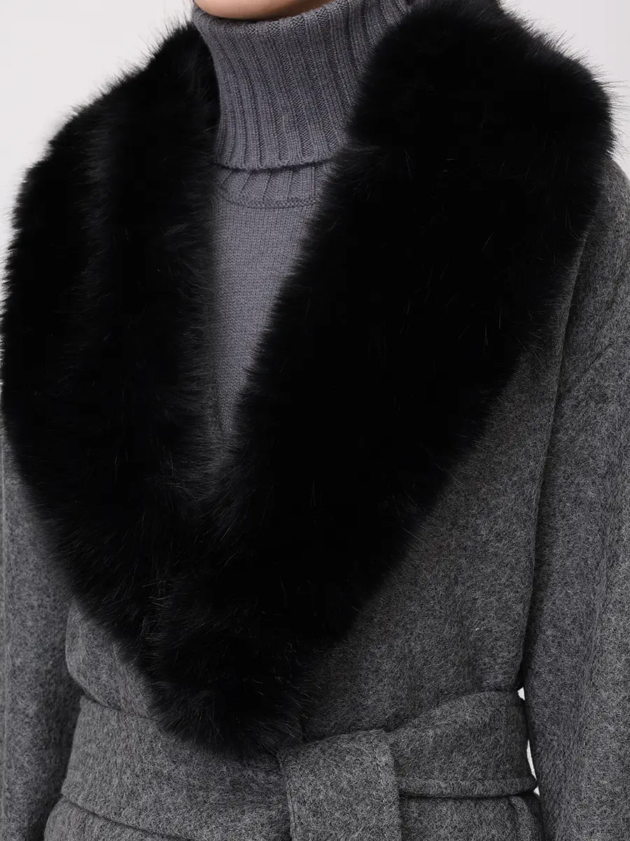 Пальто шерстяное