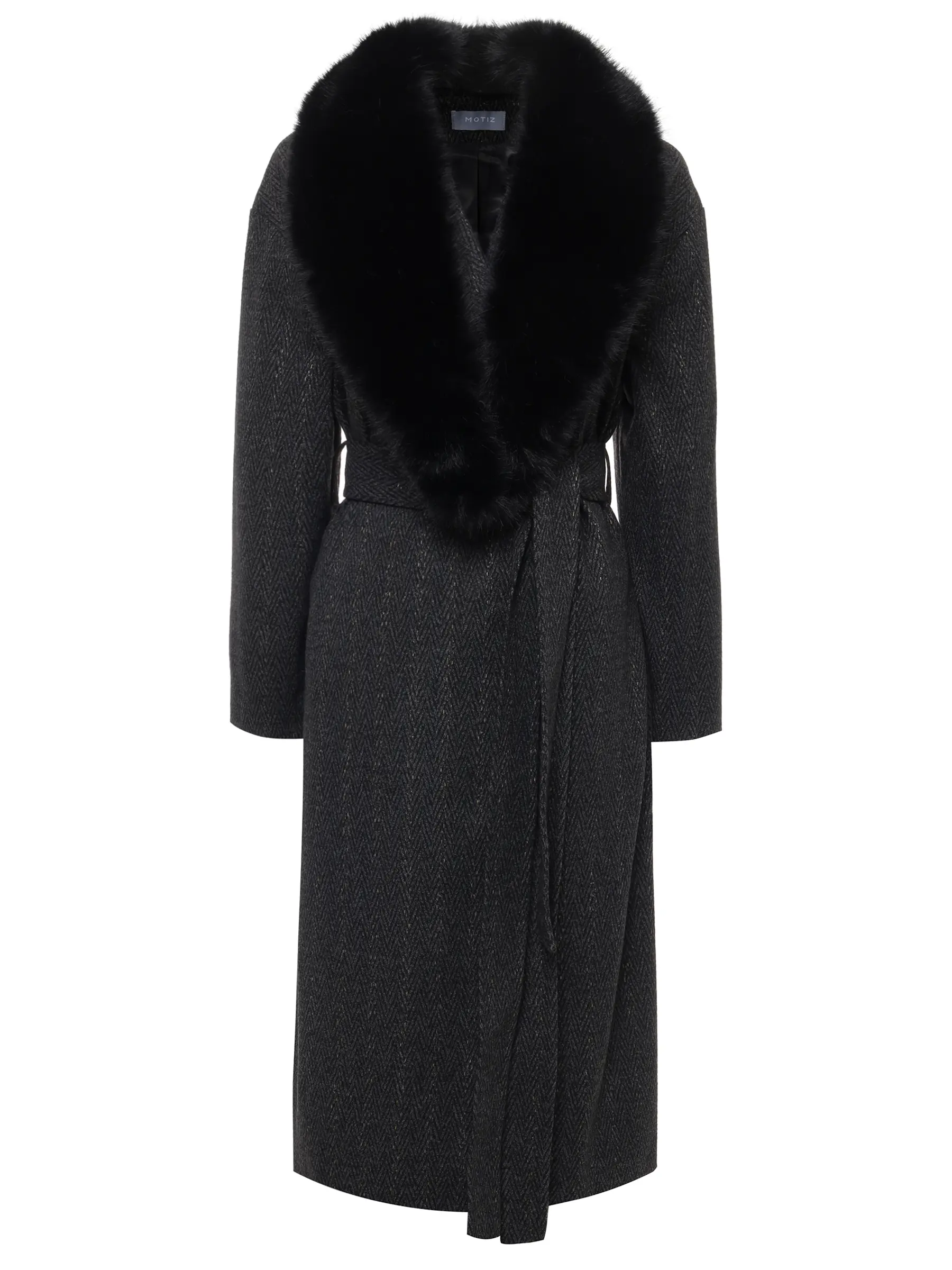 Пальто шерстяное