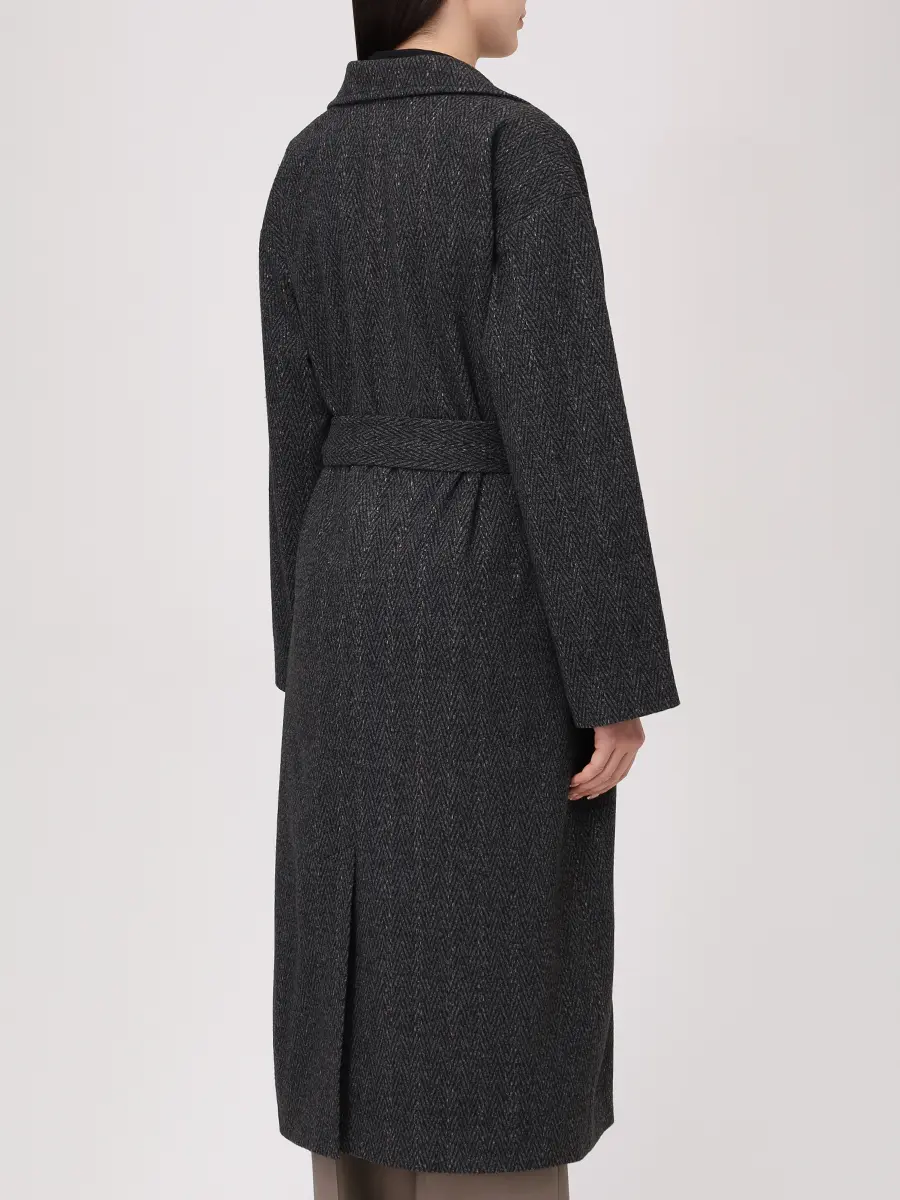 Пальто шерстяное