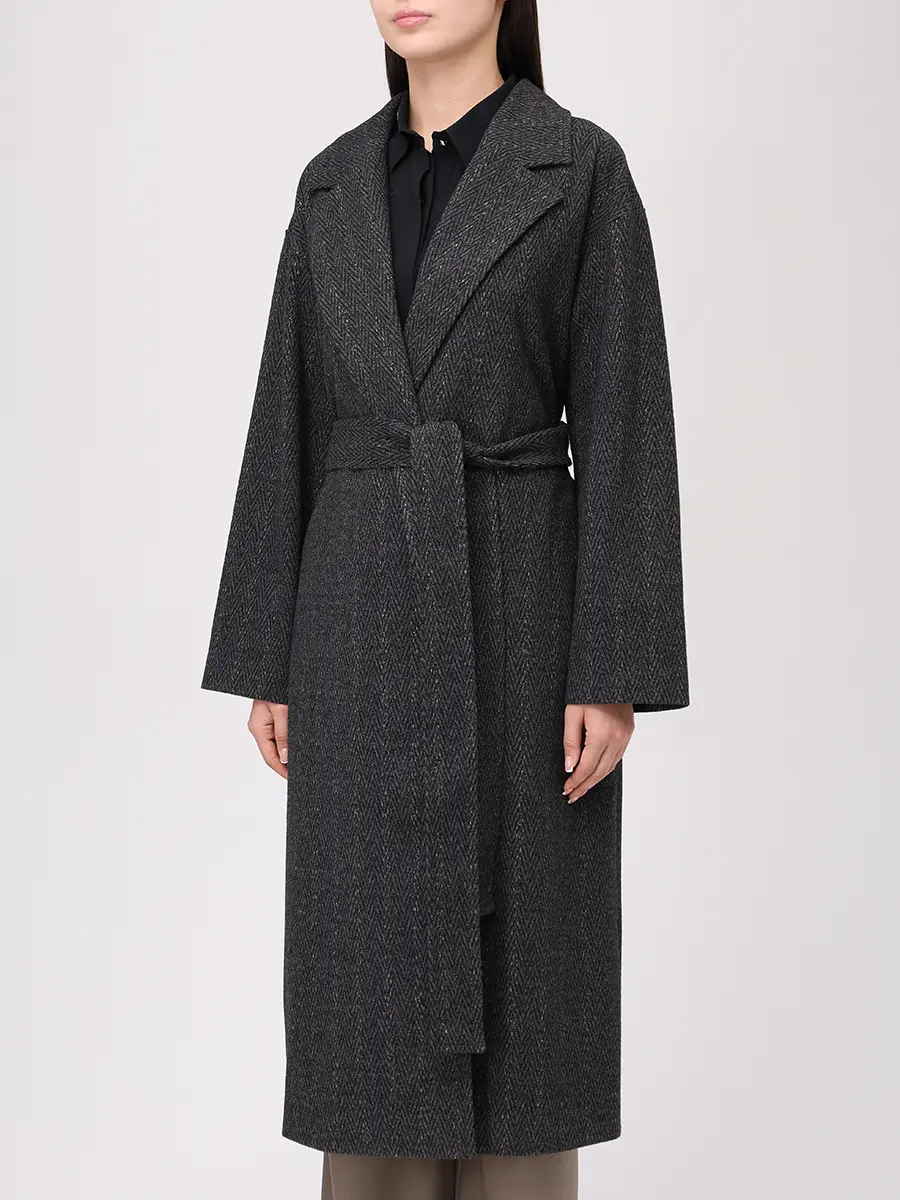 Пальто шерстяное