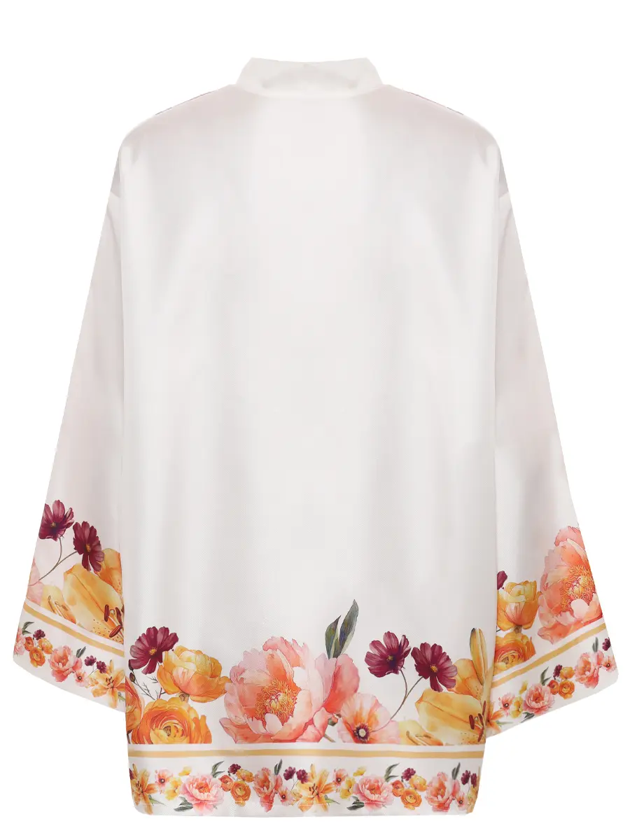 Костюм шелковый