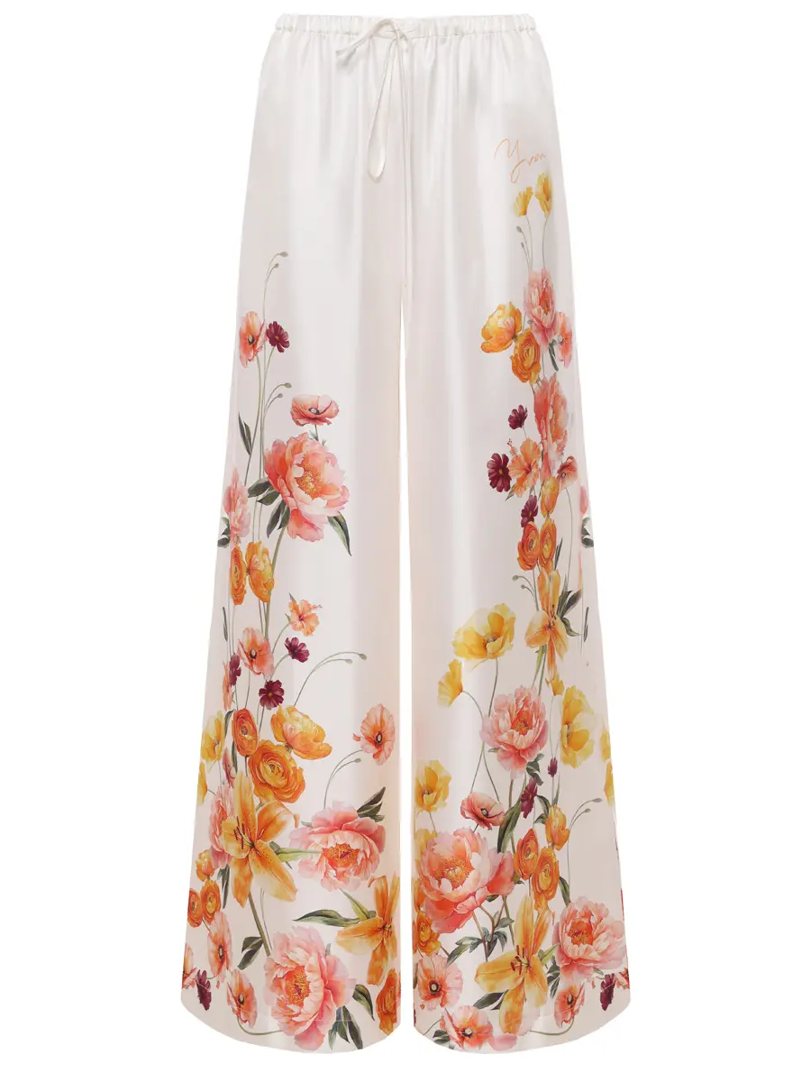 Костюм шелковый