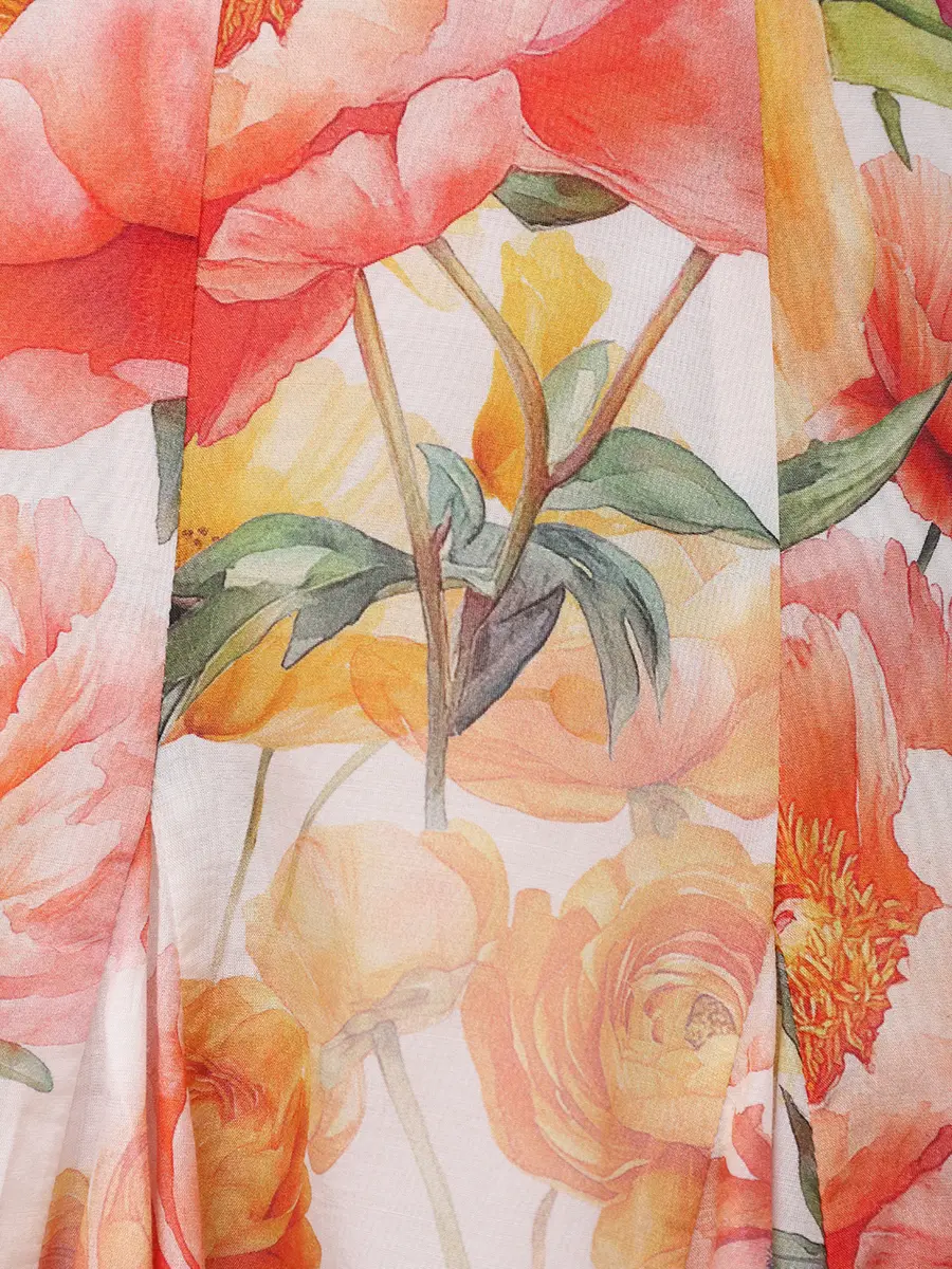 Юбка из хлопка и шелка Magnolia