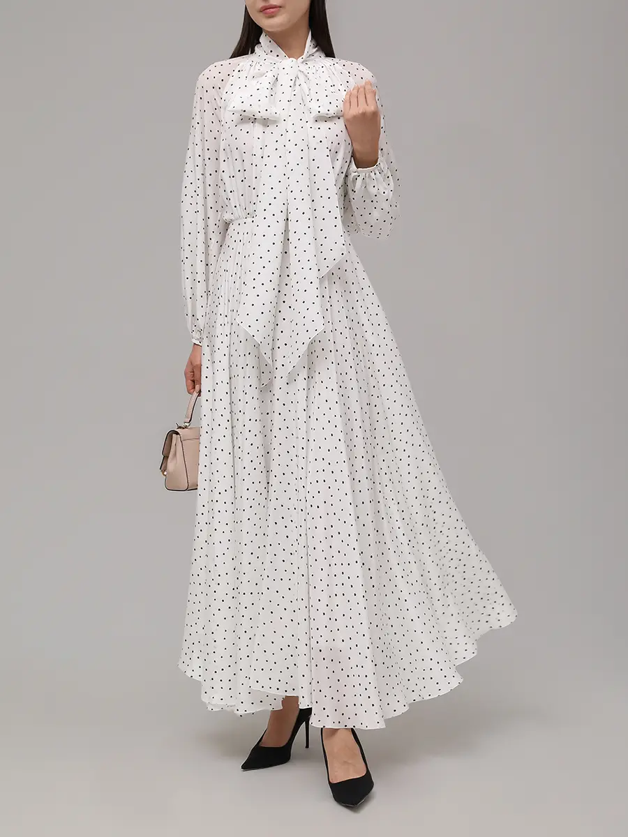 Платье шелковое Chinensis