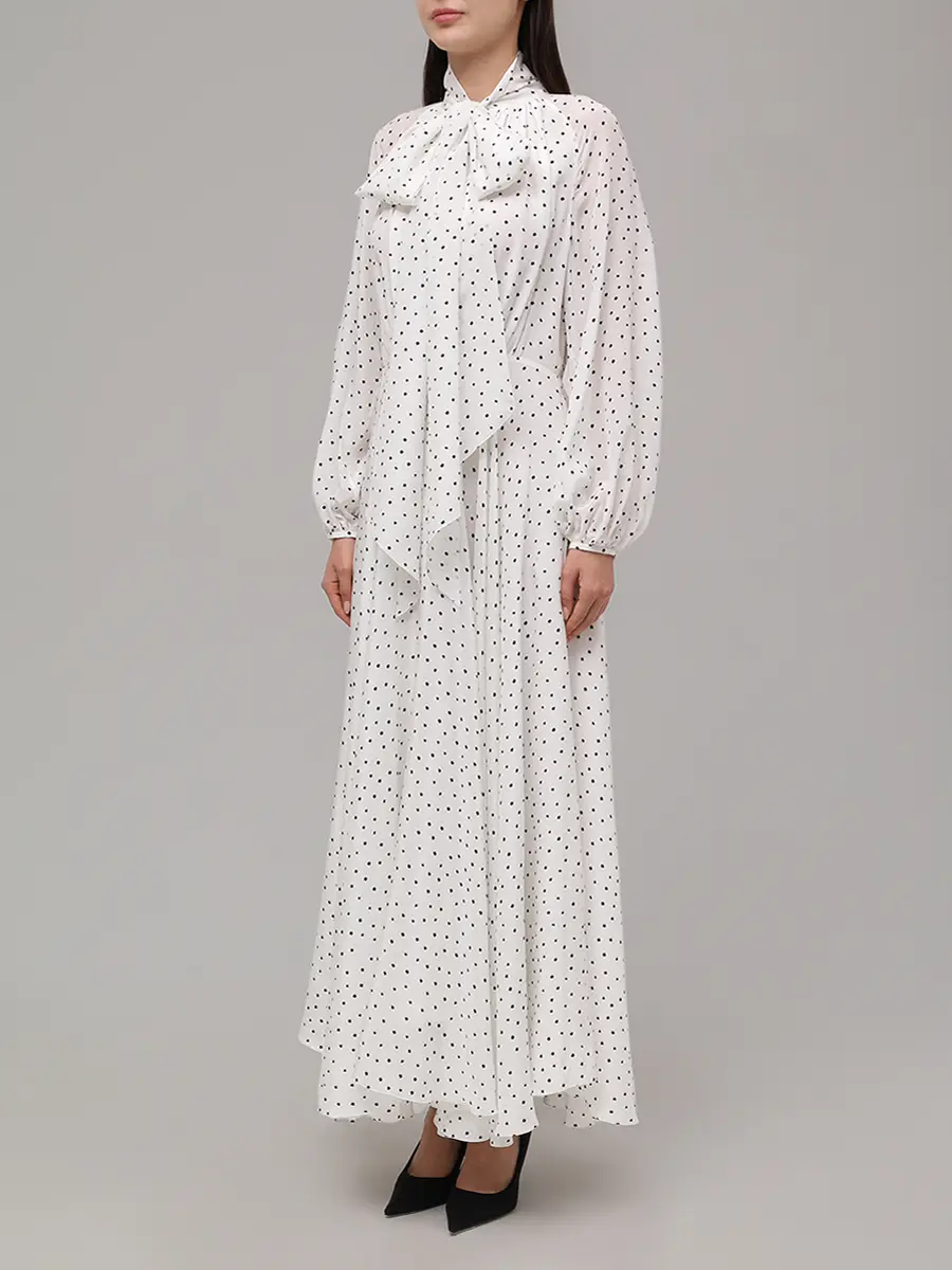 Платье шелковое Chinensis