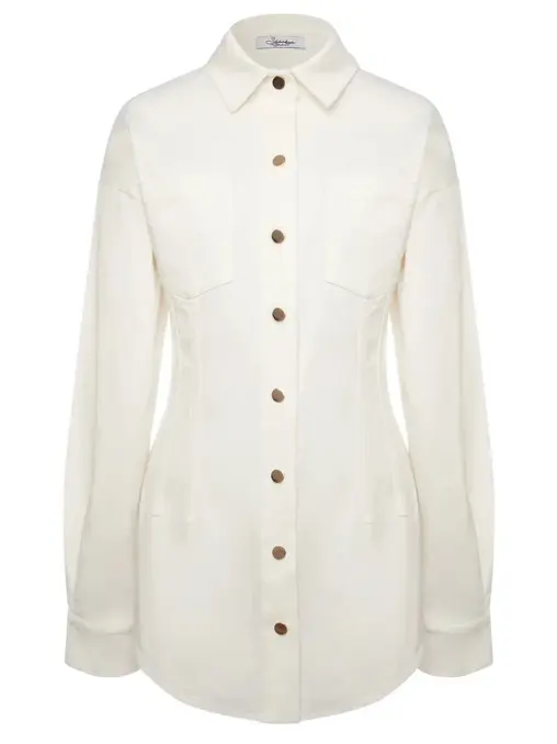 Рубашка хлопковая YULIA SKALATSKAYA