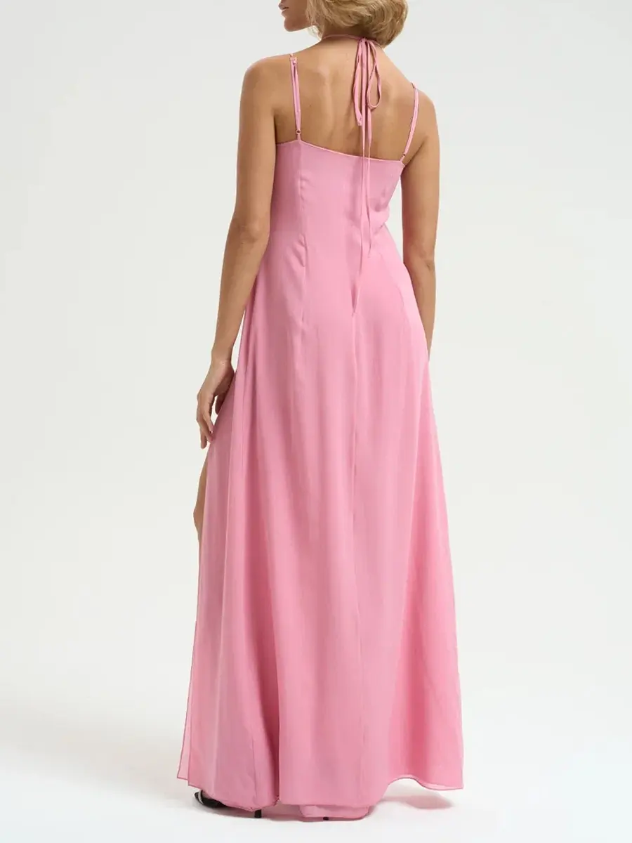 Платье шелковое