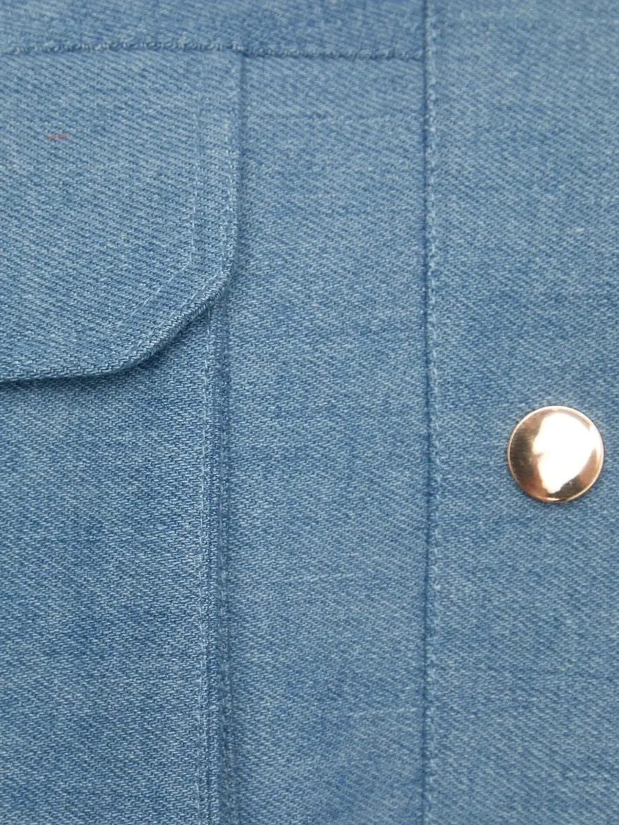 Бомбер из денима