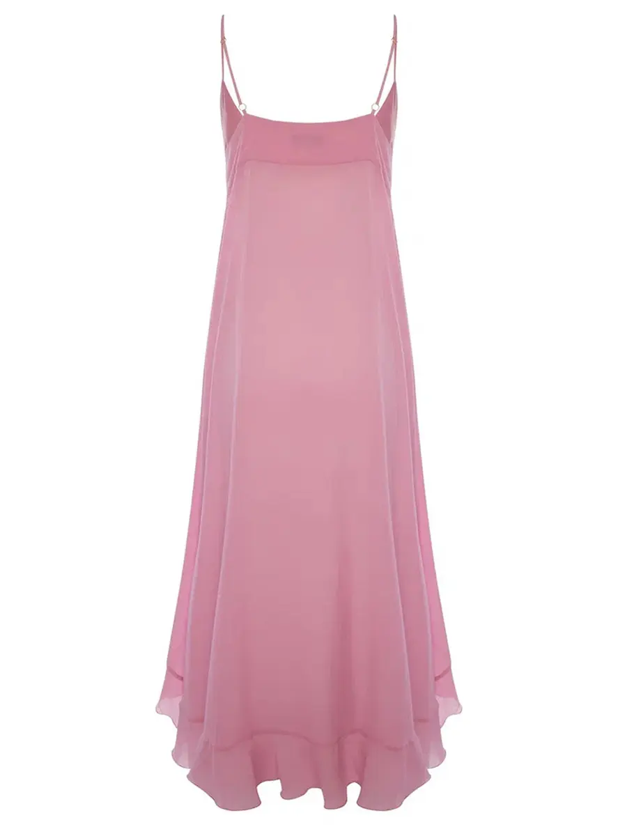 Платье шелковое