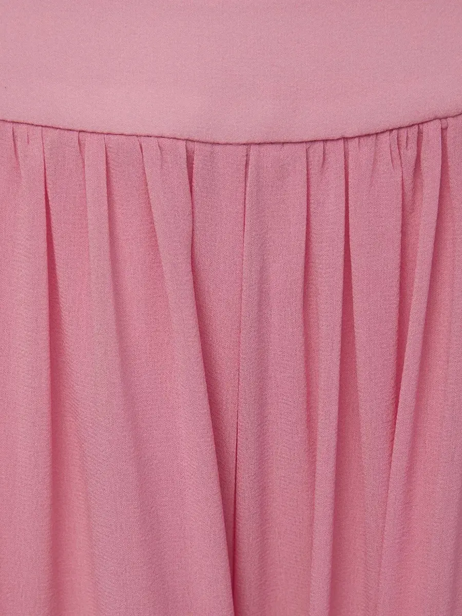 Брюки-алладины шелковые