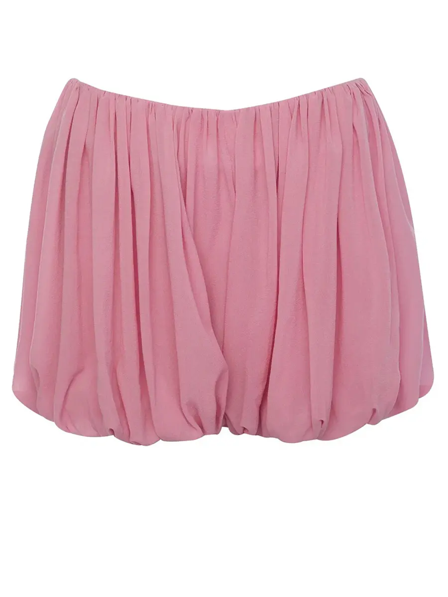 Шорты шелковые