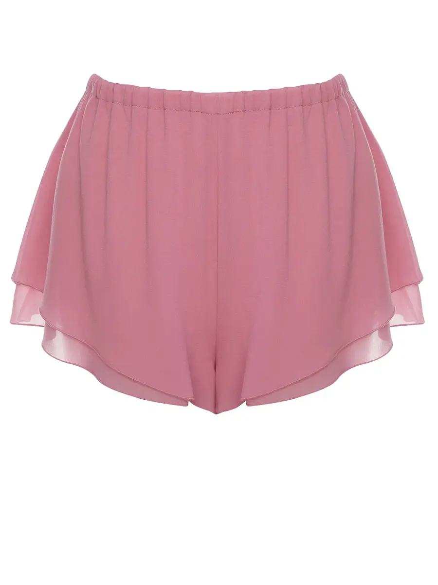 Шорты шелковые