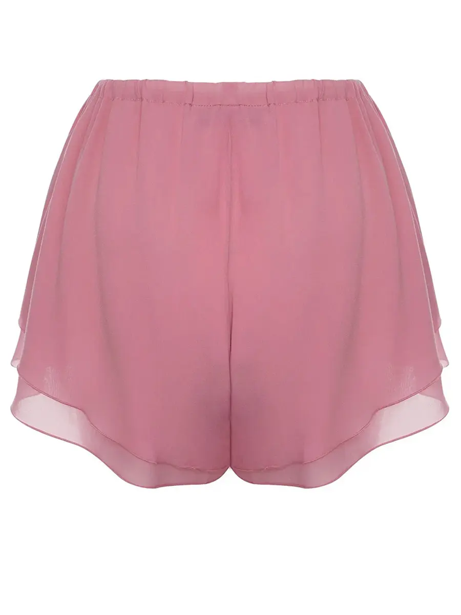 Шорты шелковые