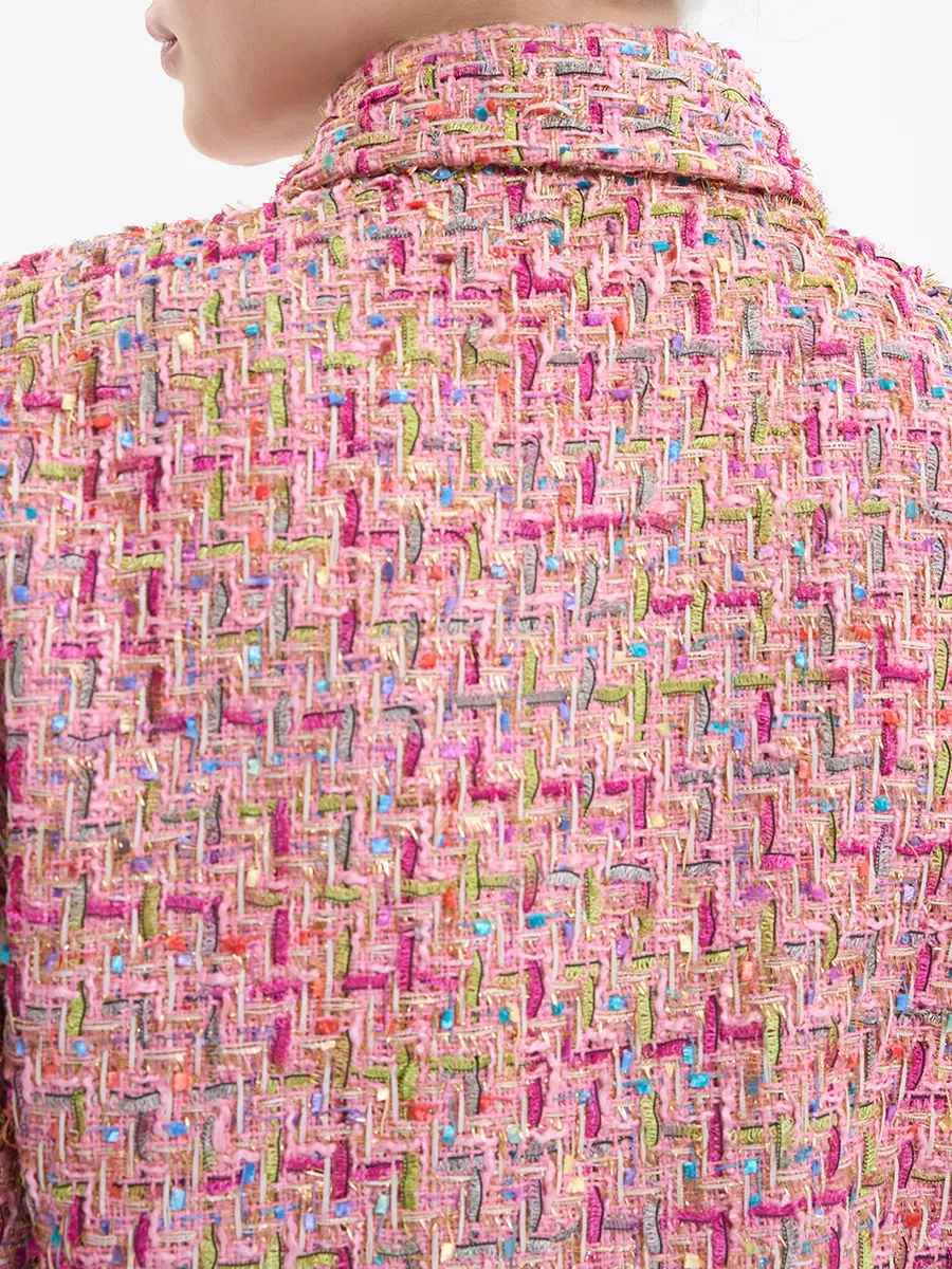 Жакет твидовый