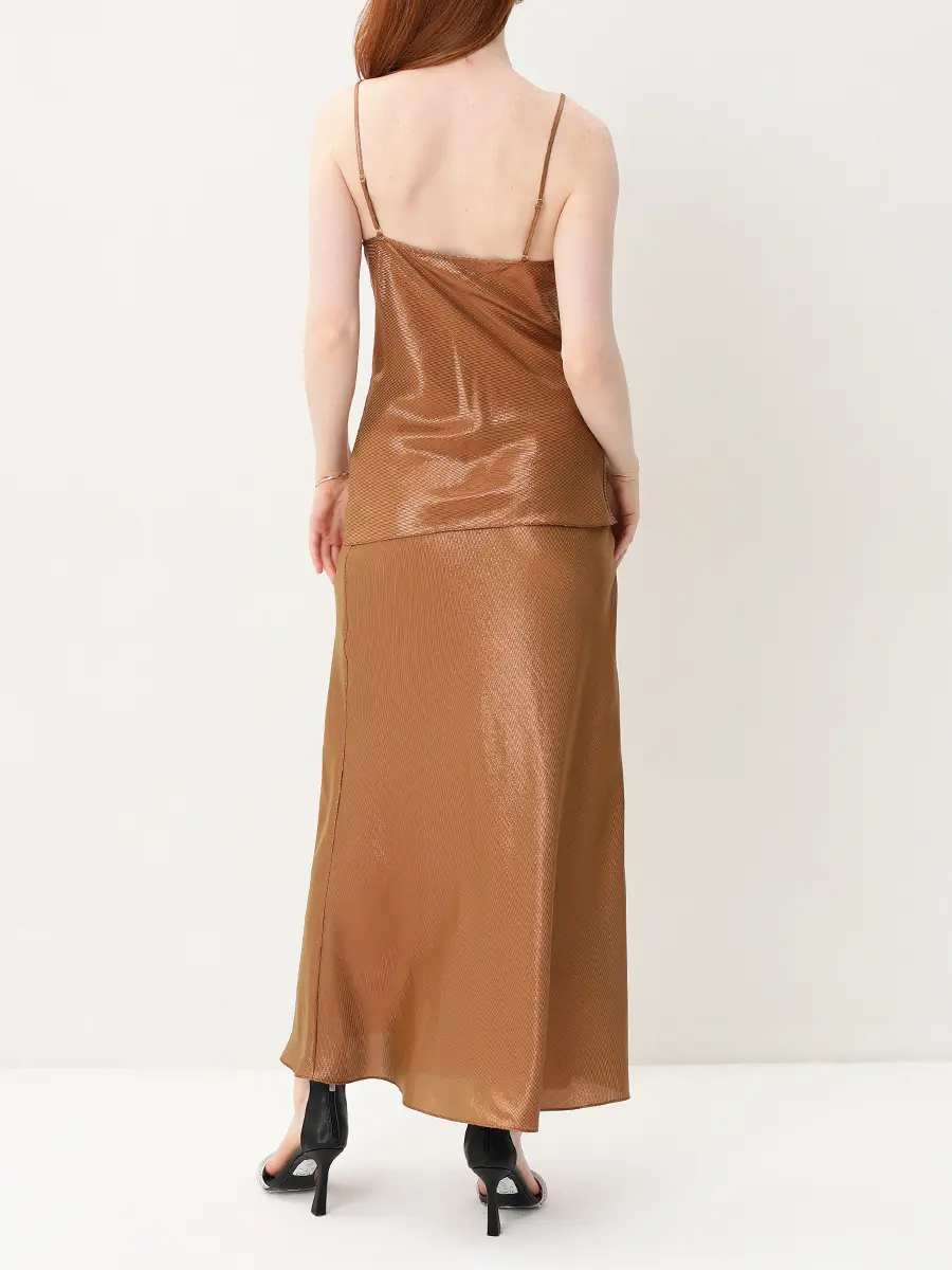 Юбка шелковая