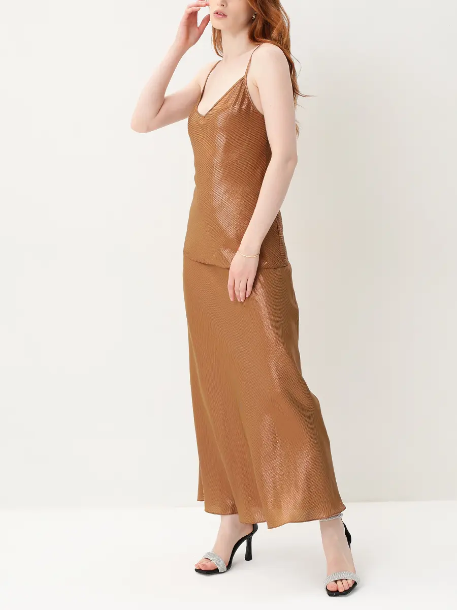 Топ шелковый