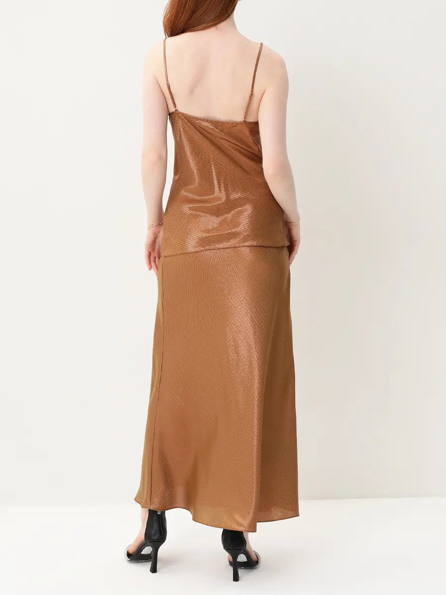 Топ шелковый