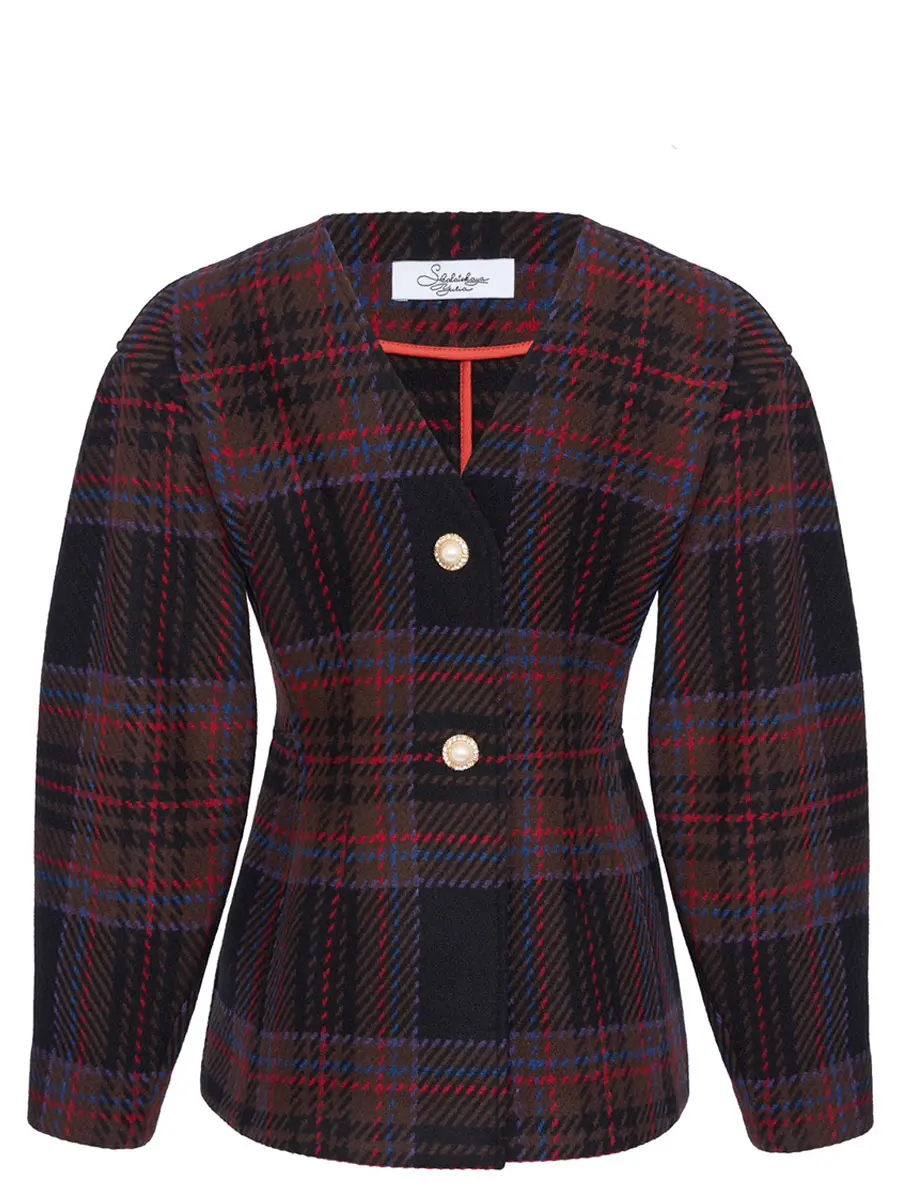 Жакет шерстяной