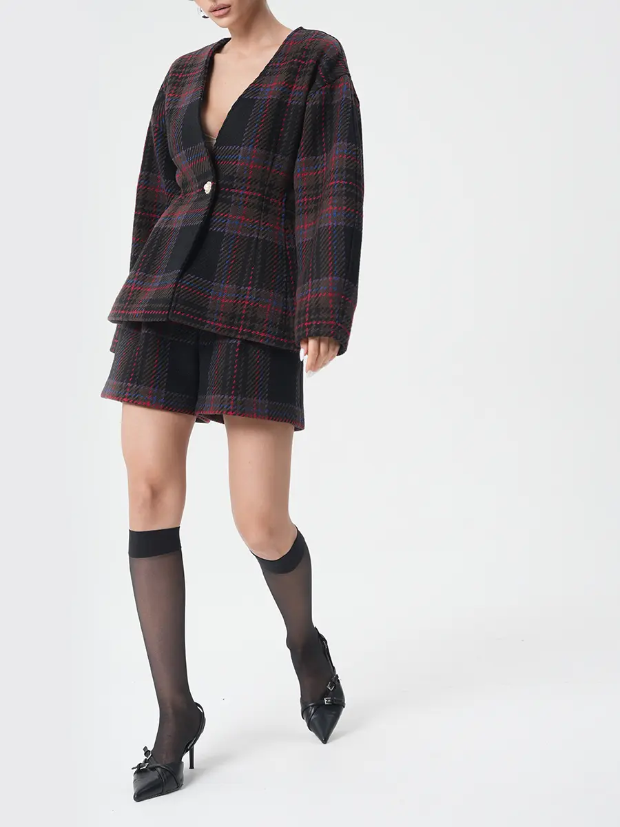 Жакет шерстяной