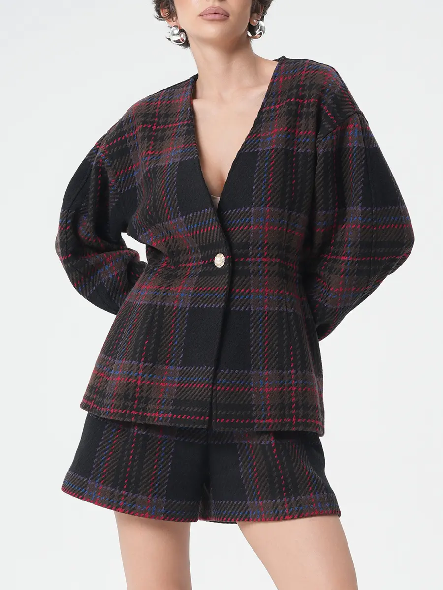 Жакет шерстяной