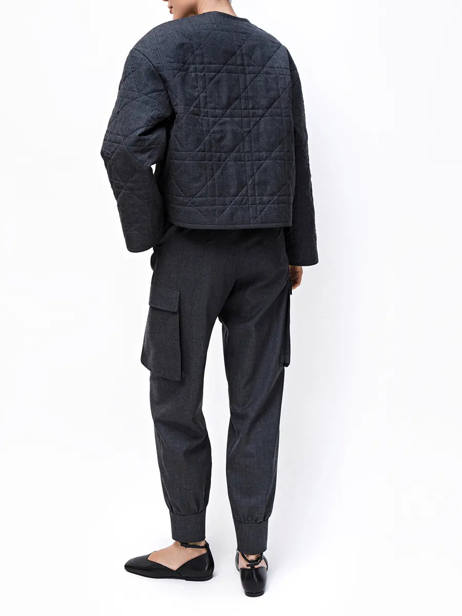 Жакет шерстяной