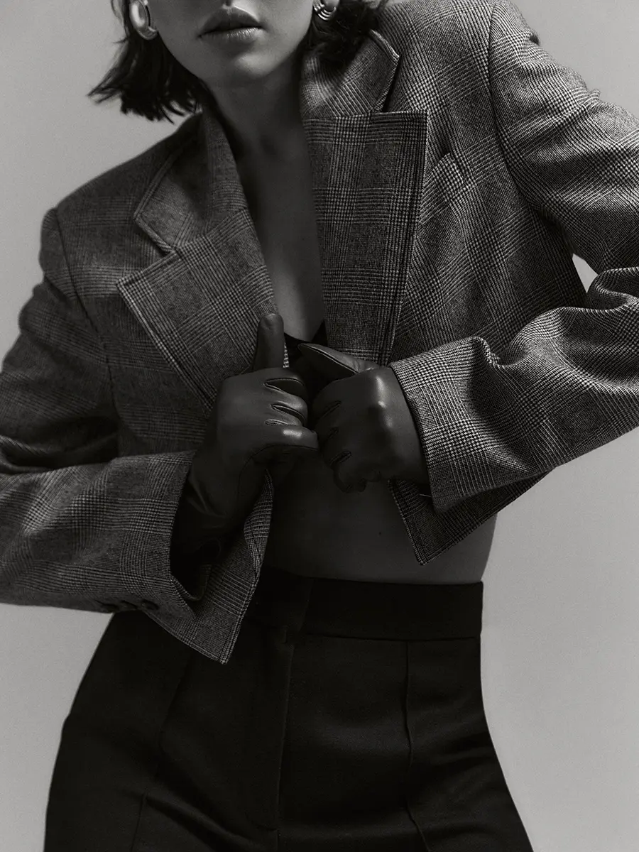 Жакет шерстяной