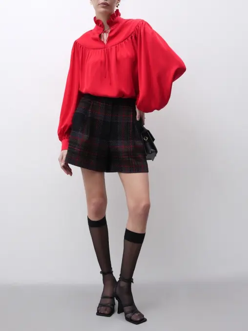 Блузка шелковая YULIA SKALATSKAYA