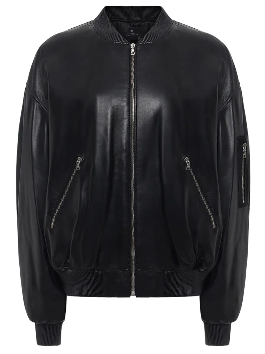 Куртка кожаная