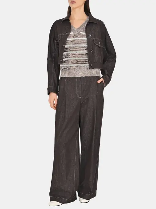 Джемпер льняной BRUNELLO CUCINELLI