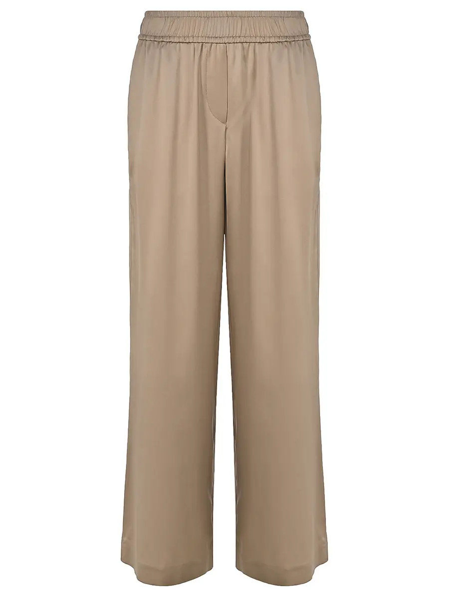 Брюки шелковые