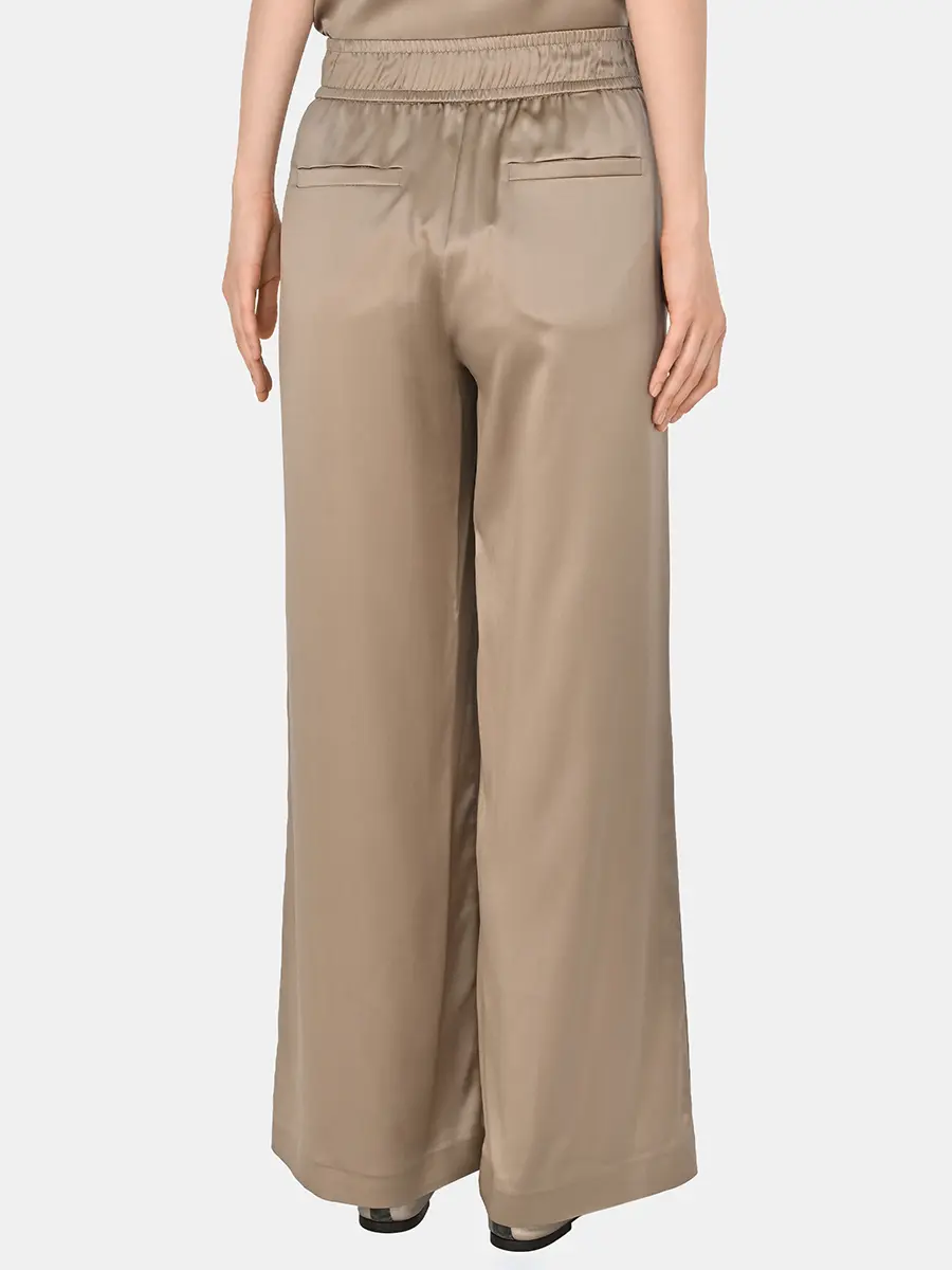 Брюки шелковые