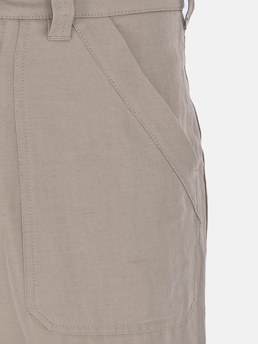 Брюки из льна и хлопка