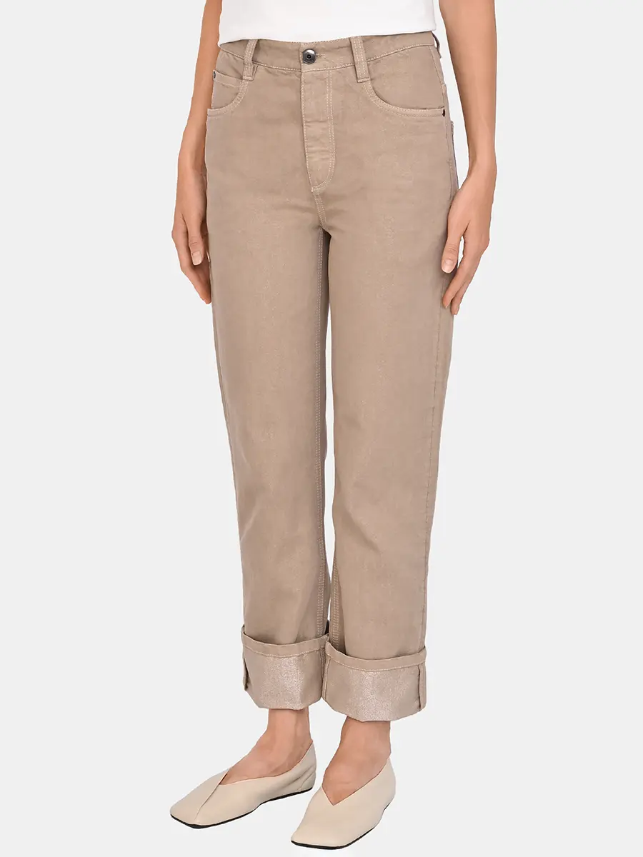 Джинсы хлопковые