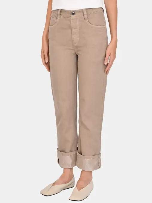 Джинсы хлопковые BRUNELLO CUCINELLI