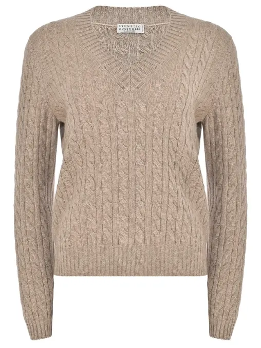 Пуловер вязаный BRUNELLO CUCINELLI