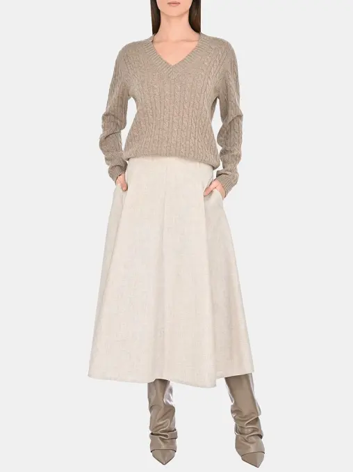 Пуловер вязаный BRUNELLO CUCINELLI