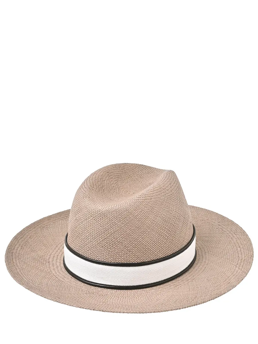 Шляпа соломенная