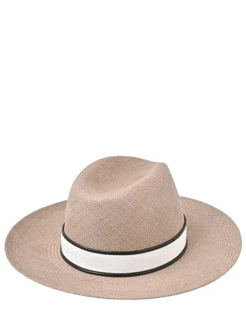 Шляпа соломенная BRUNELLO CUCINELLI