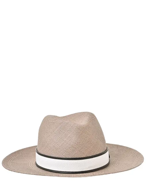 Шляпа соломенная BRUNELLO CUCINELLI