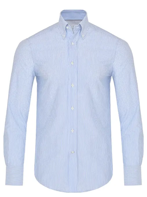 Рубашка хлопковая BRUNELLO CUCINELLI