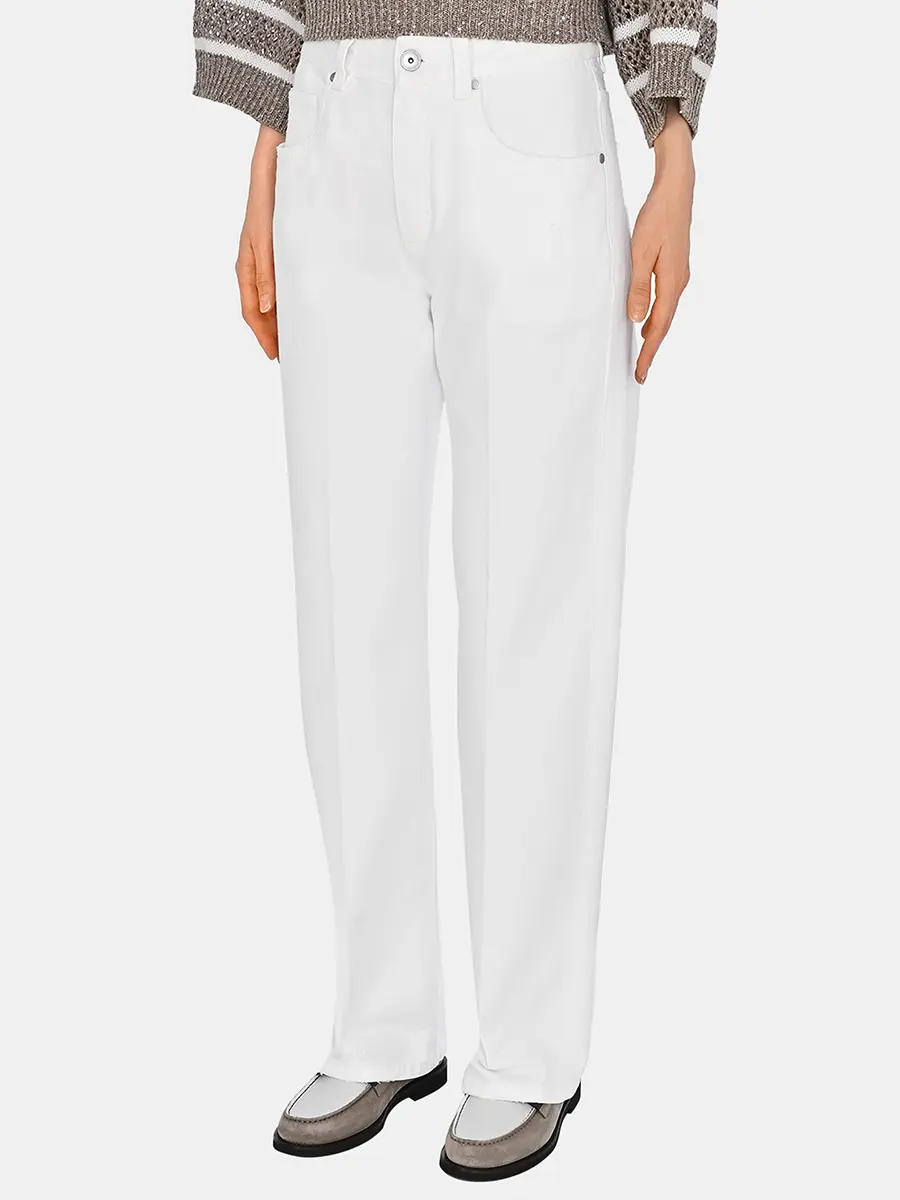 Джинсы хлопковые