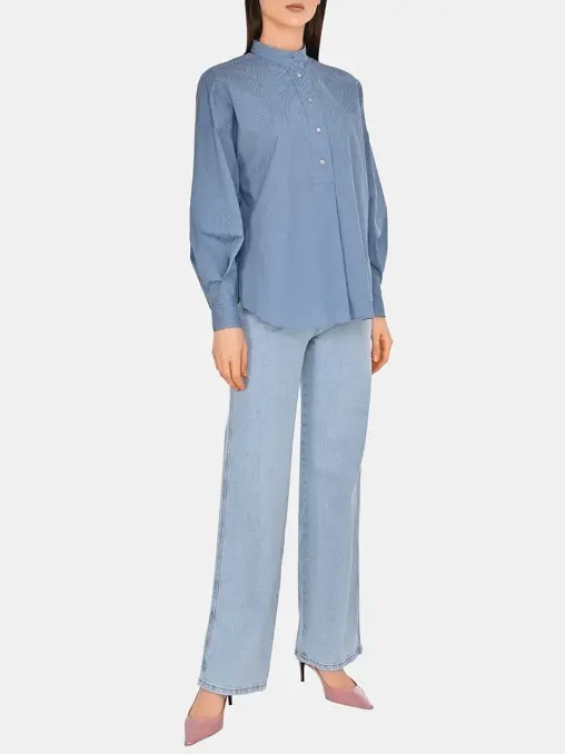 Рубашка хлопковая BRUNELLO CUCINELLI