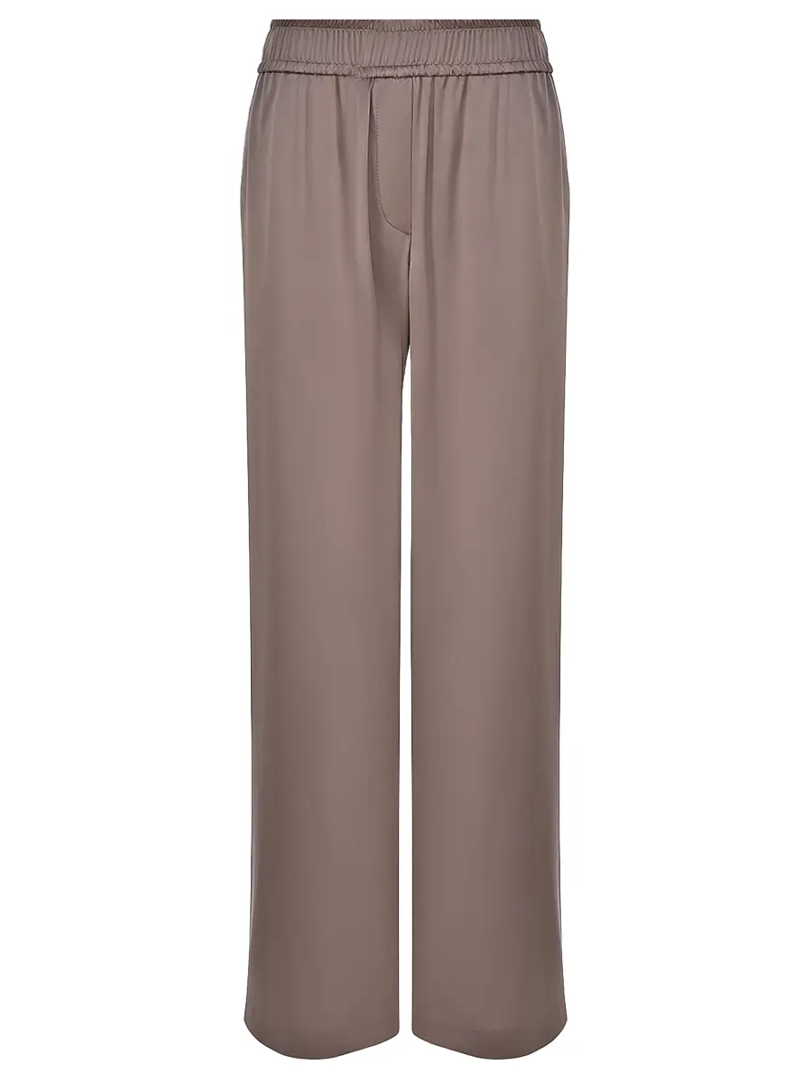 Брюки шелковые