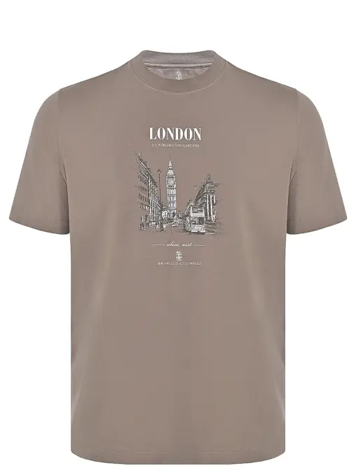 Футболка хлопковая BRUNELLO CUCINELLI