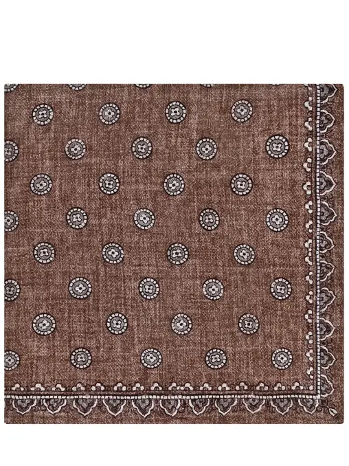 Платок шелковый BRUNELLO CUCINELLI