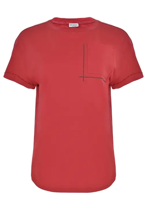 Футболка хлопковая BRUNELLO CUCINELLI