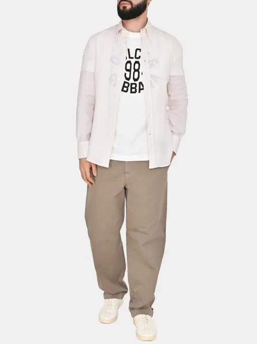 Рубашка льняная BRUNELLO CUCINELLI